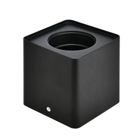 XXLED Downlight-Armatur für Modul-9 und Modul-G, SURFACE-SQ1 GU10 Max. 10W Quadratisch Schwarz