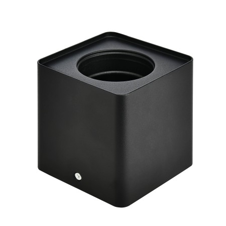 XXLED Downlight-Armatur für Modul-9 und Modul-G, SURFACE-SQ1 GU10 Max. 10W Quadratisch Schwarz