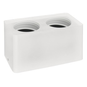 XXLED Downlight-Armatur für Modul-9 und Modul-G, SURFACE-SQ2 GU10 Max. 10W Quadratisch Weiss