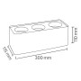 XXLED Downlight-Armatur für Modul-9 und Modul-G, SURFACE-SQ3 GU10 Max. 10W Quadratisch Weiss - Detailansicht