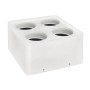 XXLED Downlight-Armatur für Modul-9 und Modul-G, SURFACE-SQ4 GU10 Max. 10W Quadratisch Weiss