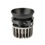 XXLED Spot encastrable-Module MODUL-9 9W Noir 6400K - Compatible avec les boîtiers d'encastrement