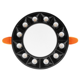 XXLED LED Einbaustrahler HARLEY-10 10W CCT-Einstellbar(3000K, 6500K) Schwarz