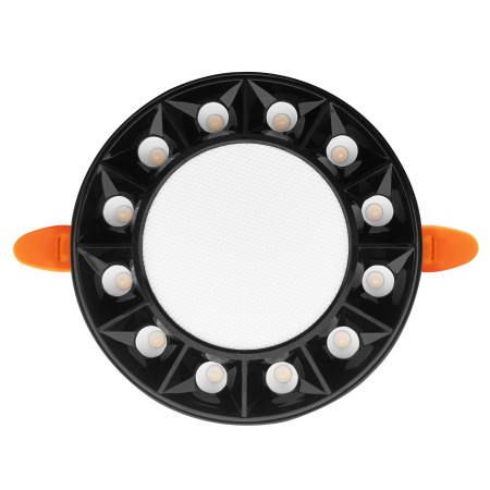XXLED LED Encastrable HARLEY-10 10W CCT-Adjustable (3000K, 6500K) Noir