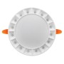 XXLED LED Einbaustrahler HARLEY-16 16W CCT-Einstellbar(3000K, 6500K) Weiss