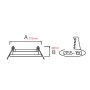 XXLED LED Einbaustrahler HARLEY-16 16W CCT-Einstellbar(3000K, 6500K) Weiss - Detailansicht