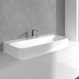 Robinet de lavabo à trois trous Villeroy & Boch Conum avec bonde à tirette