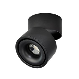 Proiettore a incasso LED LAYLA-15 15W girevole a 360°, inclinabile a 90° Nero