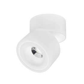 Proiettore a incasso LED LAYLA-15 15W girevole a 360°, inclinabile a 90° Bianco