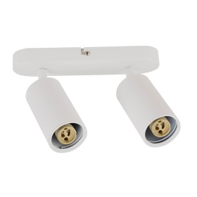 XXLED LED Aufbaustrahler JOKER-2 2xGU10 360° drehbar, 90° schwenkbar Weiss