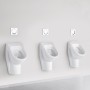 Villeroy & Boch Architectura Urinoir à aspiration, arrivée cachée - vue technique