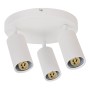 XXLED Proiettore a incasso LED JOKER-4 3xGU10 girevole a 360°, inclinabile a 90° Bianco rotondo
