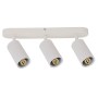 XXLED LED Aufbaustrahler JOKER-3 3xGU10 360° drehbar, 90° schwenkbar Weiss linear