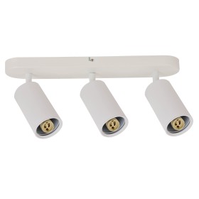 XXLED LED Aufbaustrahler JOKER-3 3xGU10 360° drehbar, 90° schwenkbar Weiss linear