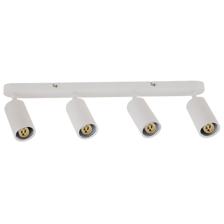 XXLED LED Aufbaustrahler JOKER-5 4xGU10 360° drehbar, 90° schwenkbar Weiss linear