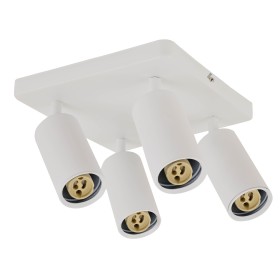 XXLED LED Aufbaustrahler JOKER-6 4xGU10 360° drehbar, 90° verstellbar Weiss quadratisch