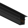 XXLED 2m Einbau-Magnetschiene für magnetische Schienenlichtsysteme MAGNET-R2 Schwarz