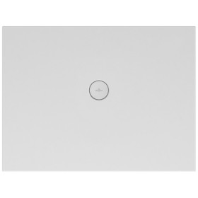 Piatto doccia Villeroy & Boch Subway Infinity 100 x 70 cm con lato lungo tagliato