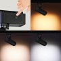 XXLED LED Schienenstrahler BREMEN-30 30W CCT-Einstellbar(3000K, 4500K, 6000K) Schwarz - Detailansicht