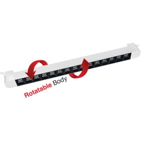 XXLED LED Schienenleuchte PARMA-30 30W 4200K Weiss Schwenkbarer Korpus