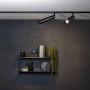 XXLED LED Schienenstrahler LONDRA-G GU10 Max. 10W Led Schwarz - technische Ansicht
