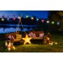 XXLED LED Lichterkette SET 12W/je Birne PARADISE Koppelbar 18m / 24Birnen RGB Schwarz - technische Ansicht
