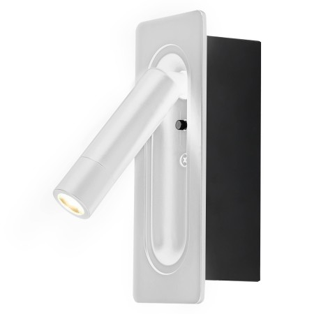 XXLED LED-Wand-Einbauleuchte BELEK 3W weiss, 90° schwenkbar