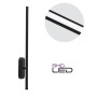 XXLED LED Dekorative Wandleuchte SALDA-10 10W 4200K Schwarz