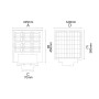 XXLED Lampe de rue solaire LED GRAND/XL-600 600W 6400K Noir IP65 - photo produit