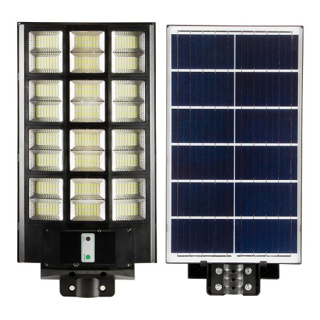 XXLED LED Lampada Stradale Solare GRAND/XL-1200 1200W 6400K Nero IP65