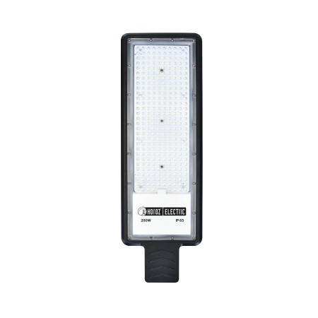 XXLED Luminaire de rue solaire LED VEGAS-200 200W 6400K Noir IP65