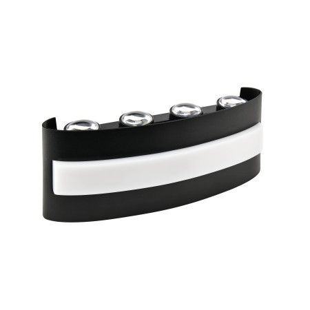 XXLED Lampada da parete da giardino a LED NEUTRON-5 5W 4200K Nero IP65