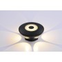 XXLED LED Garten Wandleuchte BOLERO-7 7W 4200K Schwarz IP54 - Detailansicht