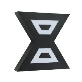XXLED LED Garten Wandleuchte METROPOL-12 12W 4200K Schwarz IP54