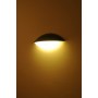 XXLED LED Garten Wandleuchte HERMES-1 6W 4200K Schwarz IP54 - Detailansicht