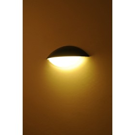 Applique murale de jardin LED HERMES-1 6W 4200K Noir IP54