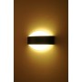 XXLED LED Garten Wandleuchte HERMES-2 12W 4200K Schwarz IP54 - Detailansicht