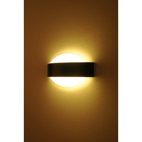Applique de jardin LED HERMES-2 12W 4200K Noir IP54
