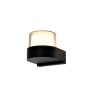 XXLED LED Garten Wandleuchte KING-5/R 5W 4200K Schwarz IP54 Rund