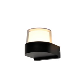 XXLED LED Garten Wandleuchte KING-5/R 5W 4200K Schwarz IP54 Rund