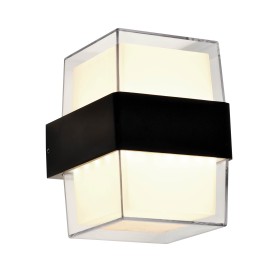 XXLED LED Garten Wandleuchte KING-10/S 10W 4200K Schwarz IP54 Quadratisch