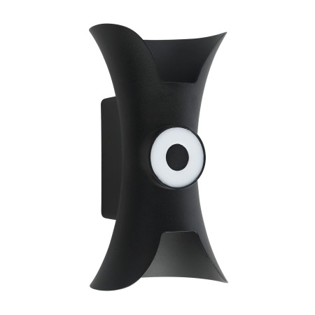 XXLED Lampada da Parete da Giardino a LED VIPER 12W 4200K Nero IP54
