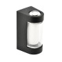XXLED LED Garten Wandleuchte VECTOR-6 6W 4200K Schwarz IP54
