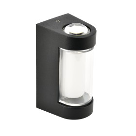 XXLED LED Garten Wandleuchte VECTOR-6 6W 4200K Schwarz IP54