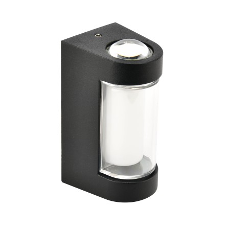 XXLED LED Garten Wandleuchte VECTOR-6 6W 4200K Schwarz IP54