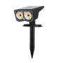 XXLED LED Aussen Solar Landschaftsleuchte OZMO 3W Schwarz IP44