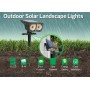 XXLED LED Aussen Solar Landschaftsleuchte OZMO 3W Schwarz IP44 - Detailansicht