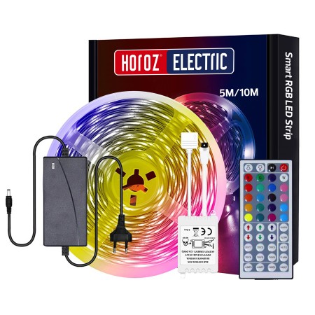 XXLED 10m LED-Streifen RGB SET VICTORY-10 Lieferumfang: Adapter, Fernbedienung, RGB-Controller
