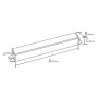 XXLED Wasserdichter LED-Treiber VESTA-45 45W Slim-Case IP67 - Detailansicht