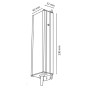 XXLED Wasserdichter LED-Treiber VESTA-150 150W Slim-Case IP67 - Detailansicht